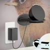 Compatible with Amazon Echo Pop Holder Echo Pop Stand Mount Echo Pop Wall Mount with Integrated Cable Management, No Screws Required, Speaker Accessories Rack (Echo Pop, Black, A335), 1 Piece view 2
