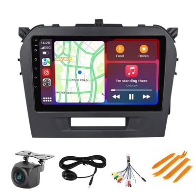 5GWiFi Upgrade Stereo Radio for Suzuki Vitara 2015-2024 - Biorunn 8-Core Wireless Carplay Android Auto GPS Navi - 2GB+64GB 9 Inch Blue-Tooth RDS FM AM DSP