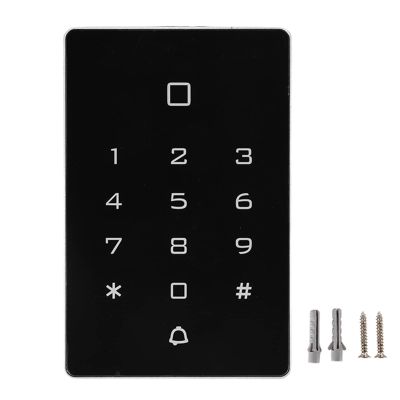 Access Control Keypad, Multiple Access Modes Entry Gate Keypad, Waterproof High Durability Touch Panel Entry Keypad Capacity of 2000 Users for Home/Office