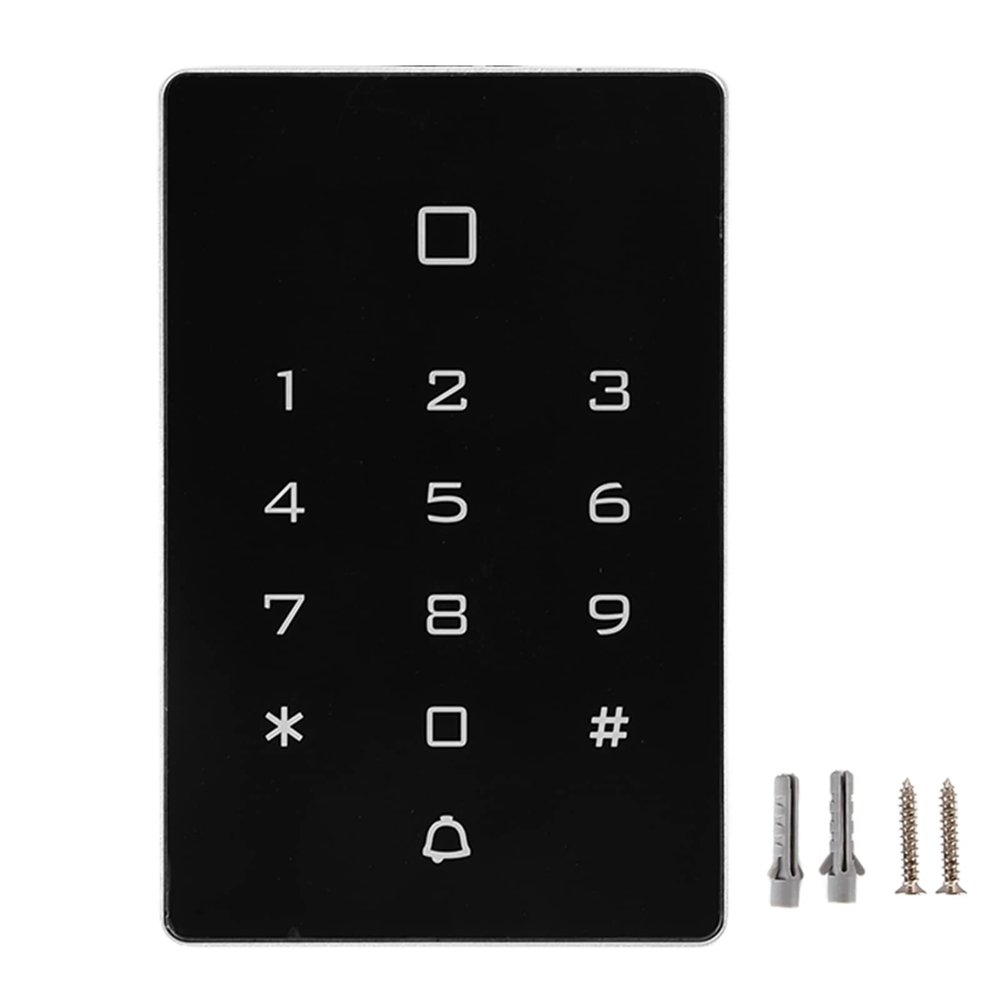 Access Control Keypad, Multiple Access Modes Entry Gate Keypad, Waterproof High Durability Touch Panel Entry Keypad Capacity of 2000 Users for Home/Office