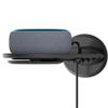 Compatible with Amazon Echo Pop Holder Echo Pop Stand Mount Echo Pop Wall Mount with Integrated Cable Management, No Screws Required, Speaker Accessories Rack (Echo Pop, Black, A335), 2 Pieces view 1