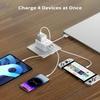 MOMAX Universal Travel Adapter, 20W+18W International Plug Adapter with 2 USB-A Quick Charging & 1 USB C PD Fast Charging,1 AC, All-in-one Wall Charger for USA EU UK AUS JP (Type C/A/G/I) view 4
