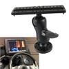GZYF 360 Degree Adjustable Fish Finder Mounting Brackets, Black Watercraft Fishing Finder Bracket Mount Plate, Fish Depth Finder Mount Bracket Accessories Compatible With Of Ships view 4