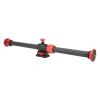 UPQRSG Horizontal Tripod Arm, Carbon Fiber 360 Rotatable Double Lock with 3/8" Screw, Retractable Extender Horizontal Center Column Arm Tripod Side Arm Extender for Arca Quick Release Base view 1