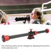 UPQRSG Horizontal Tripod Arm, Carbon Fiber 360 Rotatable Double Lock with 3/8" Screw, Retractable Extender Horizontal Center Column Arm Tripod Side Arm Extender for Arca Quick Release Base view 2