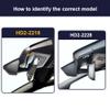 Fitcamx Front 4K+Rear 1080P Dash Cam Adapts for BMW iX 2022-2026 (HD2-2218) Xdrive50 60 M60 M70, OEM Factory Look, 2 Way HD Video, WiFi & APP, Loop Recording, Gravity Sensor, Easy to Use, 128GB Card view 3