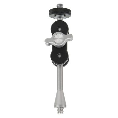 UPQRSG Aluminium Alloy Camera Extend Bracket, 360 Degree Rotation Camera Extension Mount Bar with 1/4in Standard Interface, Universal Extension Pole for Fill Light Live Microph[TM-3]