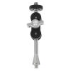 UPQRSG Aluminium Alloy Camera Extend Bracket, 360 Degree Rotation Camera Extension Mount Bar with 1/4in Standard Interface, Universal Extension Pole for Fill Light Live Microph[TM-3] view 1