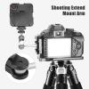 UPQRSG Aluminium Alloy Camera Extend Bracket, 360 Degree Rotation Camera Extension Mount Bar with 1/4in Standard Interface, Universal Extension Pole for Fill Light Live Microph[TM-3] view 4