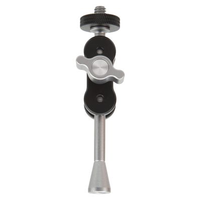 UPQRSG Aluminium Alloy Camera Extend Bracket, 360 Degree Rotation Camera Extension Mount Bar with 1/4in Standard Interface, Universal Extension Pole for Fill Light Live Microph[TM-4]