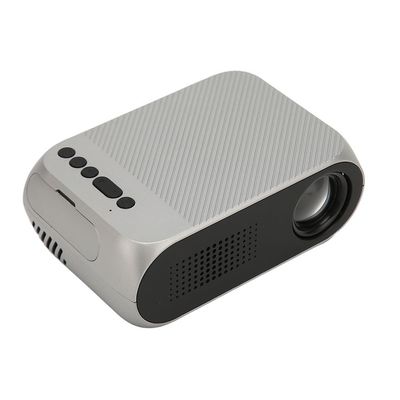 Mini Portable Projector, 5x3.3x2inch HD 1920x1080p LED Projector, Projection with HDMI, AV, USB Interface for Home Theater, Video Games, Parties
