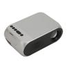 Mini Portable Projector, 5x3.3x2inch HD 1920x1080p LED Projector, Projection with HDMI, AV, USB Interface for Home Theater, Video Games, Parties view 1