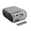 Mini Portable Projector, 5x3.3x2inch HD 1920x1080p LED Projector, Projection with HDMI, AV, USB Interface for Home Theater, Video Games, Parties view 2