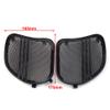 GZYF 1 Set Chrome Front Mesh Speaker Grills Cover Tri-Line Speaker Covers for Harley Road Glide 2015-2022 view 4
