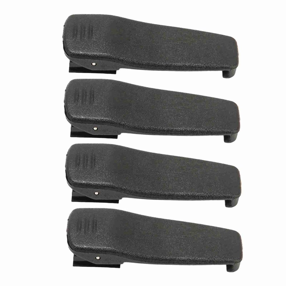 4Pcs Replacement Radio Belt Clip for Motoro Radios, Easy to Carry Portable Belt Clip for GP3188 GP3688 CP040 CP150 CP200D DEP450 PR400 PTX600