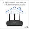NETGEAR Nighthawk Wifi 6 Router (RAX36S)  4-Stream Gigabit Router AX3000 Dual-Band Wireless Speed (Up To 3Gbps) | Covers Up To 2,000 Sq. Ft., 25 Devices | Includes 1-Year Armor Internet Security view 4