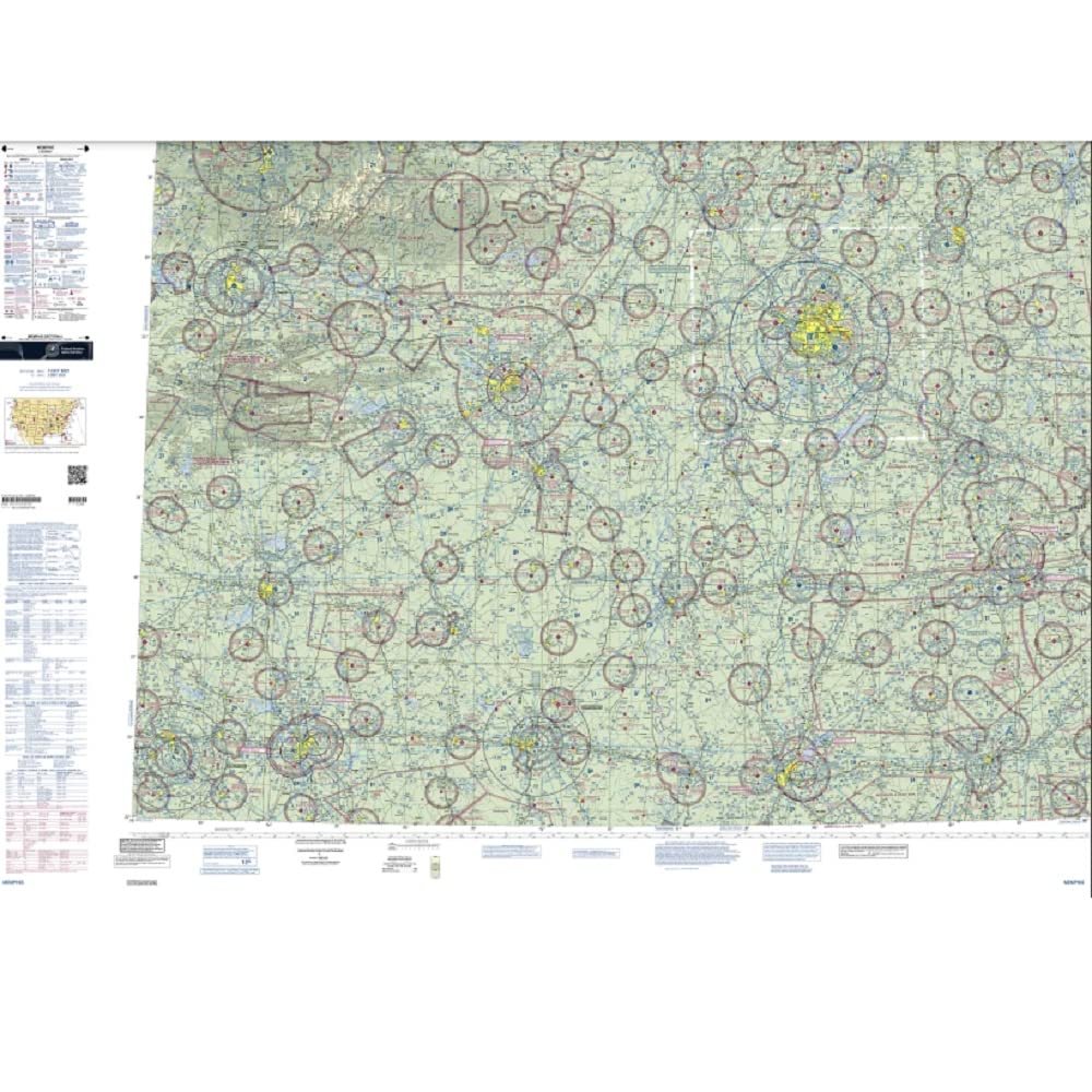 Expired FAA Memphis Sectional Chart (SMEM) - Wrapping Paper, Decoration, Training Use