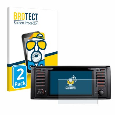 brotect 2-Pack Screen Protector Anti-Glare compatible with XTrons IQ7039B Screen Protector Matte, Anti-Fingerprint Protection Film