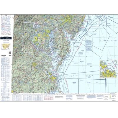 Expired FAA Washington Sectional Chart (SWAS) - Wrapping Paper, Decoration, Training Use