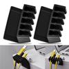 ciciglow Cable Holder Clips,5 Slots Cable Management Cord Organizer Clips Silicone Self Adhesive for Desktop USB Charging Nightstand Power Cord Mouse Wire PC Office Home view 4