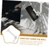 1pc Wall Mount Bracket Universal Storage Rack Wall-Mounted Rack for Sturdy Material Easy to Install for Room view 3