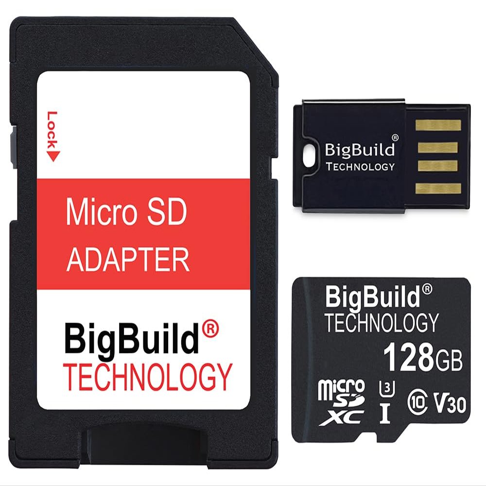 BigBuild Technology 128GB Ultra Fast 100MB/s U3 Micro SDXC Memory Card for Motorola Defy 2, Defy (2021) Cell Phone