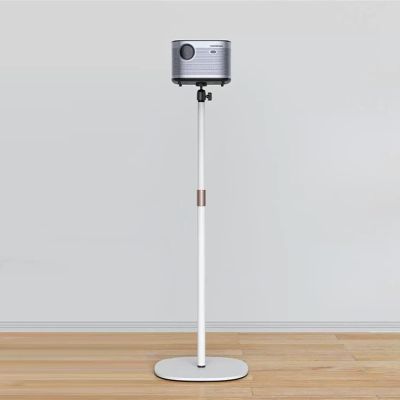 FIONEL Projector Bracket Floor Projector Stand Metal Holder Multi-Angle Adjustable 360 Rotating Projector Bracket Projector Stand (Color : Gold)