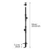 FIONEL Projector Bracket Projector Stand Aluminum Alloy Foldable Holder Camera Mount 360 Ball Head Desk Metal Support Stand Bracket for LED Fill Light Projector Stand view 2