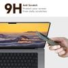 ANTOGOO V Removable Tempered Glass Screen Protector for 2023-2025 Apple Macbook Air 15.3 Inch M2/M3/M4 Chip, 9H Hardness, No Bubbles or Lines, Anti-Scratch, Anti-Fingerprint, Clear view 3