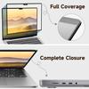 ANTOGOO V Removable Tempered Glass Screen Protector for 2023-2025 Apple Macbook Air 15.3 Inch M2/M3/M4 Chip, 9H Hardness, No Bubbles or Lines, Anti-Scratch, Anti-Fingerprint, Clear view 4