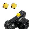 ZOSTLAND Unique SLR Camera Hot Shoe Boot Cover Cap,King Shoe Protector,Compatible with Sony Fuji Canon Nikon Pentax Leical Gift (2PCS Star) view 1