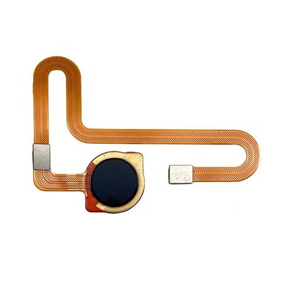 5Pcs/Lots for Xiaomi Redmi Note 8 Home Button Fingerprint Menu Return Key Sensor Flex Cable for Redmi Note 8 - Black