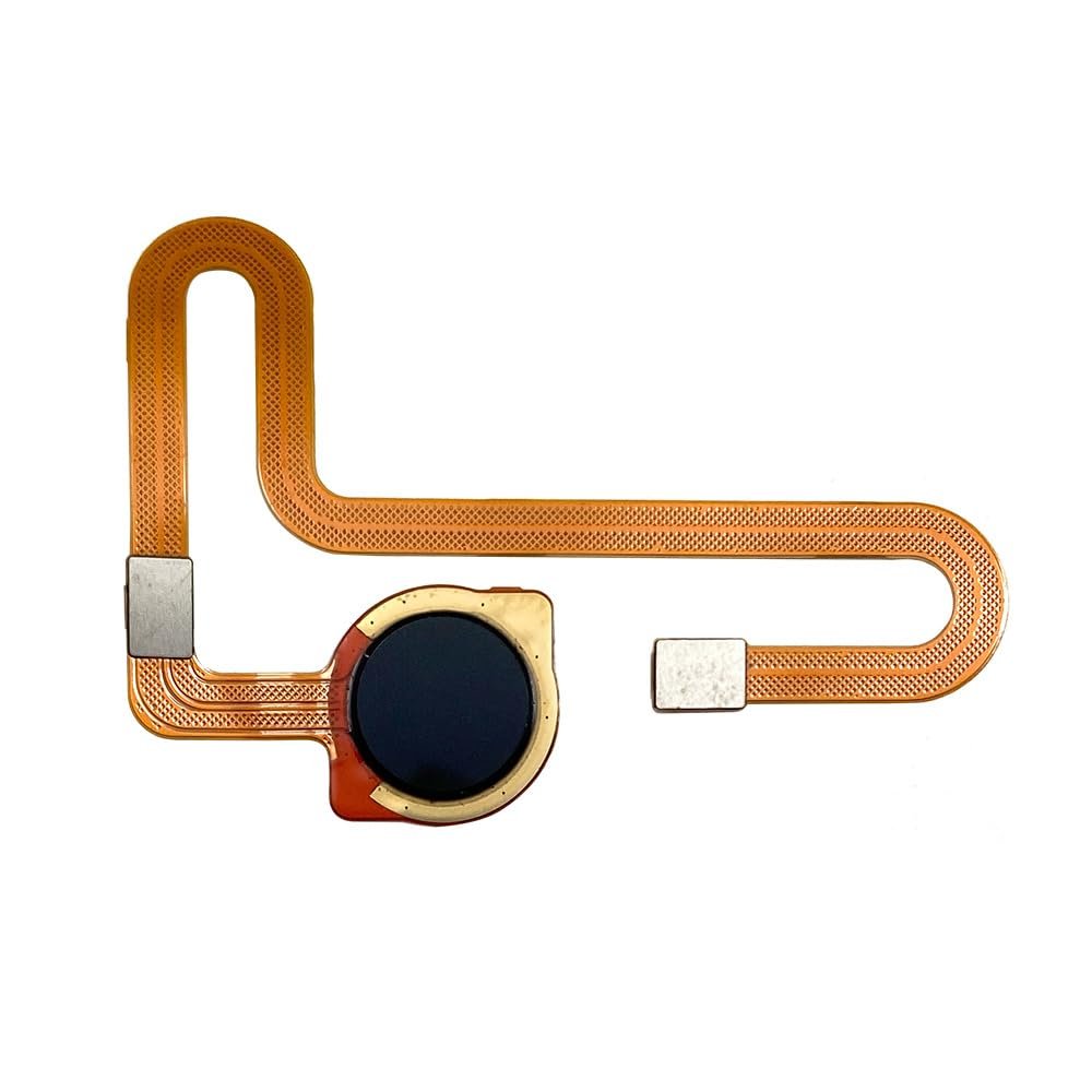 5Pcs/Lots for Xiaomi Redmi Note 8 Home Button Fingerprint Menu Return Key Sensor Flex Cable for Redmi Note 8 - Black