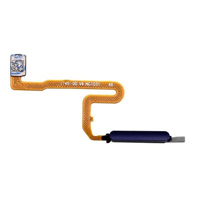 Home Button Power Fingerprint Touch ID Sensor Flex Cable Ribbon Replacement for Xiaomi Redmi Note 10 Pro - Purple