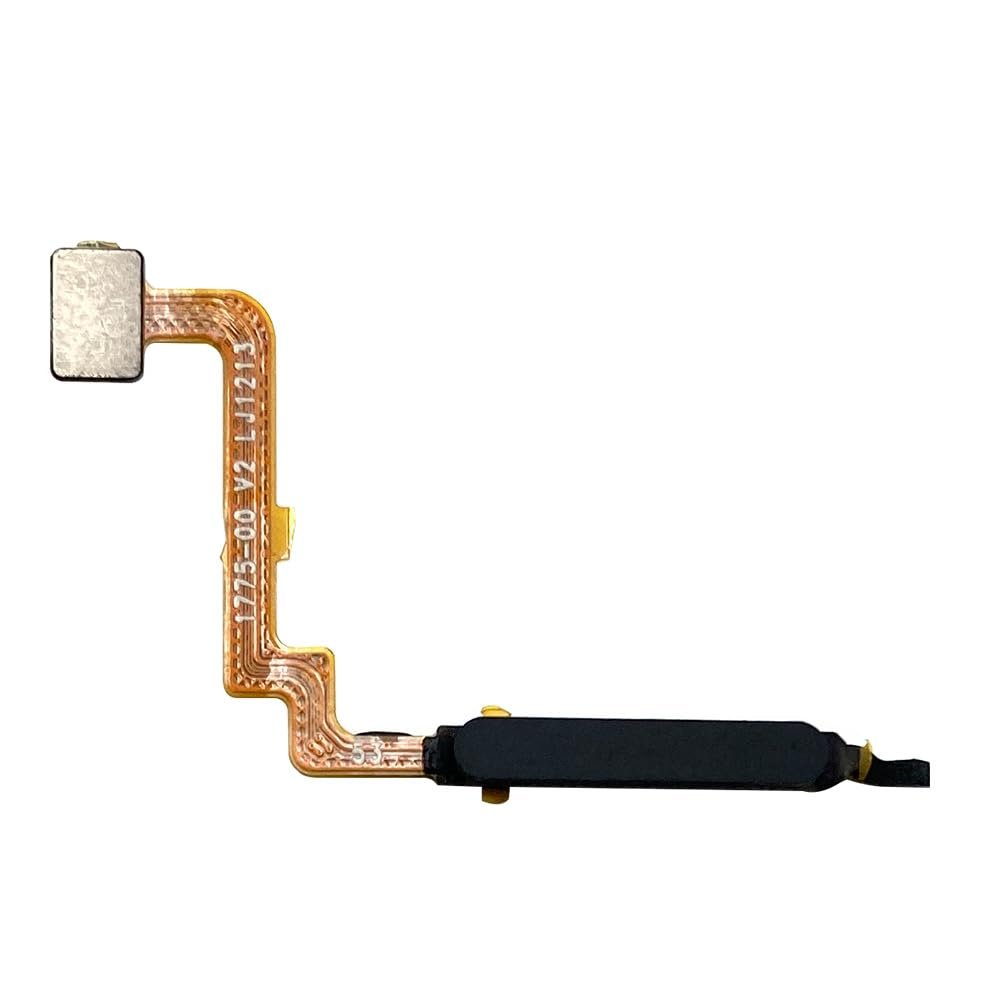 Home Button Power Fingerprint Touch ID Sensor Flex Cable Ribbon Replacement for Xiaomi Redmi Note 10 5G - Gray