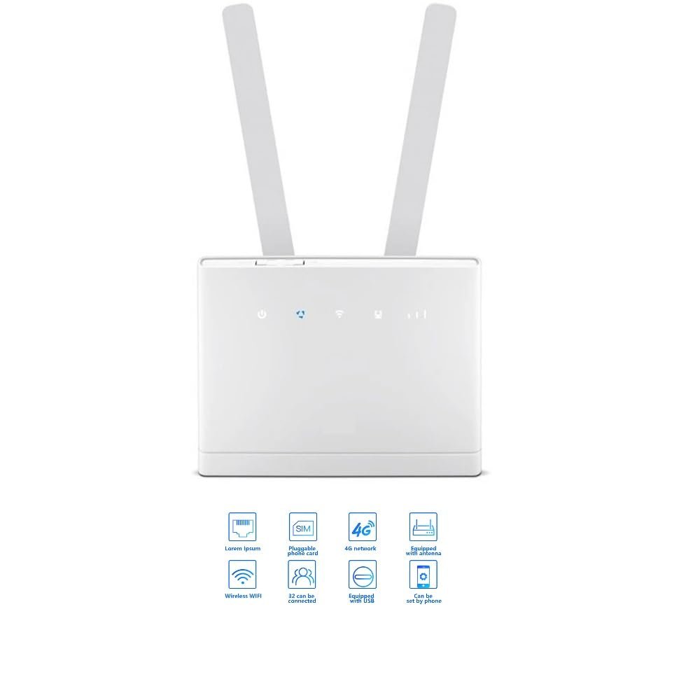 B315s-519 4G LTE Modem Hotspot Mobile Wi-Fi Router