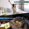 Howduoyu Portable CD Player with Bluetooth & HiFi Sound, Desktop CD Player for Home with Remote Control, FM Radio, Dust Cover, Timer, Support USB/AUX, Kpop Music Player with LED Screen, Gift view 3