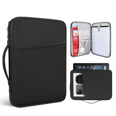 9.7-11 Inch Tablet Sleeve Case Compatible with 11" Samsung Galaxy Tab S9 S8 S7/ Samsung Galaxy Tab A7 S6 A 10.4 10.1 Tablet Bag,iPad 11th/iPad Pro M5 M4/Air 11 M2 M3 2025 2024 Carrying Bag(Black)