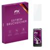 atFoliX Plastic Glass Protective Film compatible with Sonim XP10, 9H Hybrid-Glass FX Screen Protector view 1