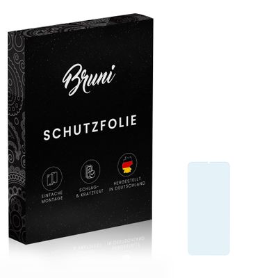 Bruni Screen Protector compatible with Honor X6s Protector Film, crystal clear Protective Film (2X)