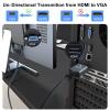 Thsucords HDMI to VGA Cable 3.3FT, Gold Plated Braided HDMI to VGA Cable (Male to Male) Compatible for Computer, Desktop, Laptop, PC, Monitor, Projector view 3