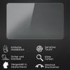 Bruni Screen Protector compatible with Doogee R10 Protector Film, crystal clear Protective Film (2X) view 3
