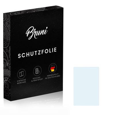 Bruni Screen Protector compatible with Pokini E11b Protector Film, crystal clear Protective Film (2X)