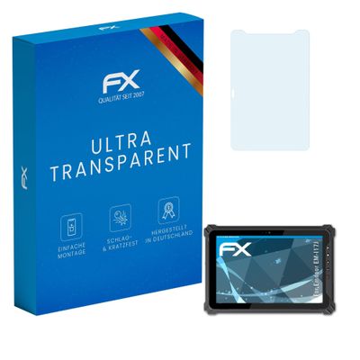 atFoliX Screen Protection Film compatible with Emdoor EM-I17J Screen Protector, ultra-clear FX Protective Film (2X)