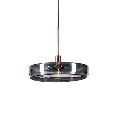 FairUo Modern Fashion Single Head Glass Chandelier, Dining Room Nordic Living Room Fashion Chandelier