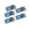 5PCS MT3608 DC-DC Step Up Boost Power Converter 2A Module Adjustable Step Up Voltage Regulator Board 2-24V to 5V-28V Output view 1