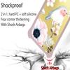 jioeuinly Koobee K100 Case Compatible with Ans Koobee K100 Phone Case SL004T Case Cover [with Tempered Glass Screen Protector][Hard PC + Soft Silicone][Ring Support] [Golden Reflect Light] DJF-XPN view 2