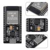 3 Set ESP32 Development Board Type C 38Pin Narrow Version WiFi + Bluetooth Microcontroller ESP-32 ESP-32S Board ESP-WROOM-32 with ESP32 Breakout Board GPIO 1 into 2 Terminal Screw Board view 2