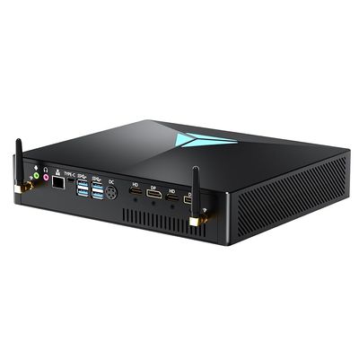 Thdeukoty Mini PC Gaming i5-9600KF, Desktop Computer GeForce RTX3050 8G, Windows 11 Pro, 64G DDR4 RAM 1T NVME SSD, 4K@144Hz, HDMI*2 DP*2 Four Display, WiFi6 Bluetooth 5.1 for Gaming/Design