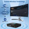 Thdeukoty Mini PC Gaming i5-9600KF, Desktop Computer GeForce RTX3050 8G, Windows 11 Pro, 64G DDR4 RAM 1T NVME SSD, 4K@144Hz, HDMI*2 DP*2 Four Display, WiFi6 Bluetooth 5.1 for Gaming/Design view 4